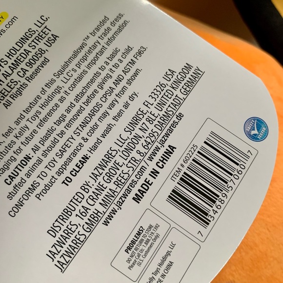 SQUISHMALLOWS MONY THE MONARCH BUTTERFLY XL RARE LIMITED EDITION NEW WITH TAGS - Picture 11 of 14